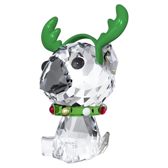 Swarovski Holiday Cheers Pug - Picture 2 of 4
